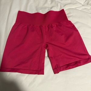 NVGTN Pink Seamless Shorts